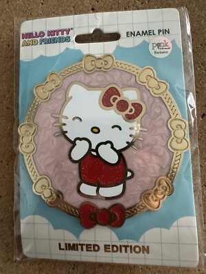 Hello Kitty Sanrio Iconic Series Limited Edition Pin Pink a La Mode 