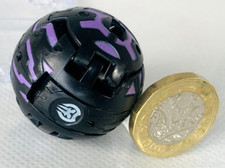 Action Figur Bakugan schwarz lila Ball Spielzeug ncb Spielzeug