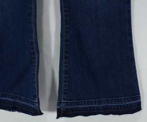 Gymboree Girls Flare Bottom Denim Jeans with Adjustable Waist NEW NWT - Picture 3 of 5