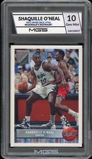 1992 Upper Deck #P43 Shaquille O'Neal MGS GRADED 10 Gem Mint Rookie Card RC
