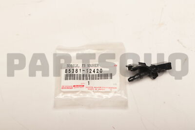 8538112420 Genuine Toyota NOZZLE SUB-ASSY, WASHER 85381-12420 | eBay