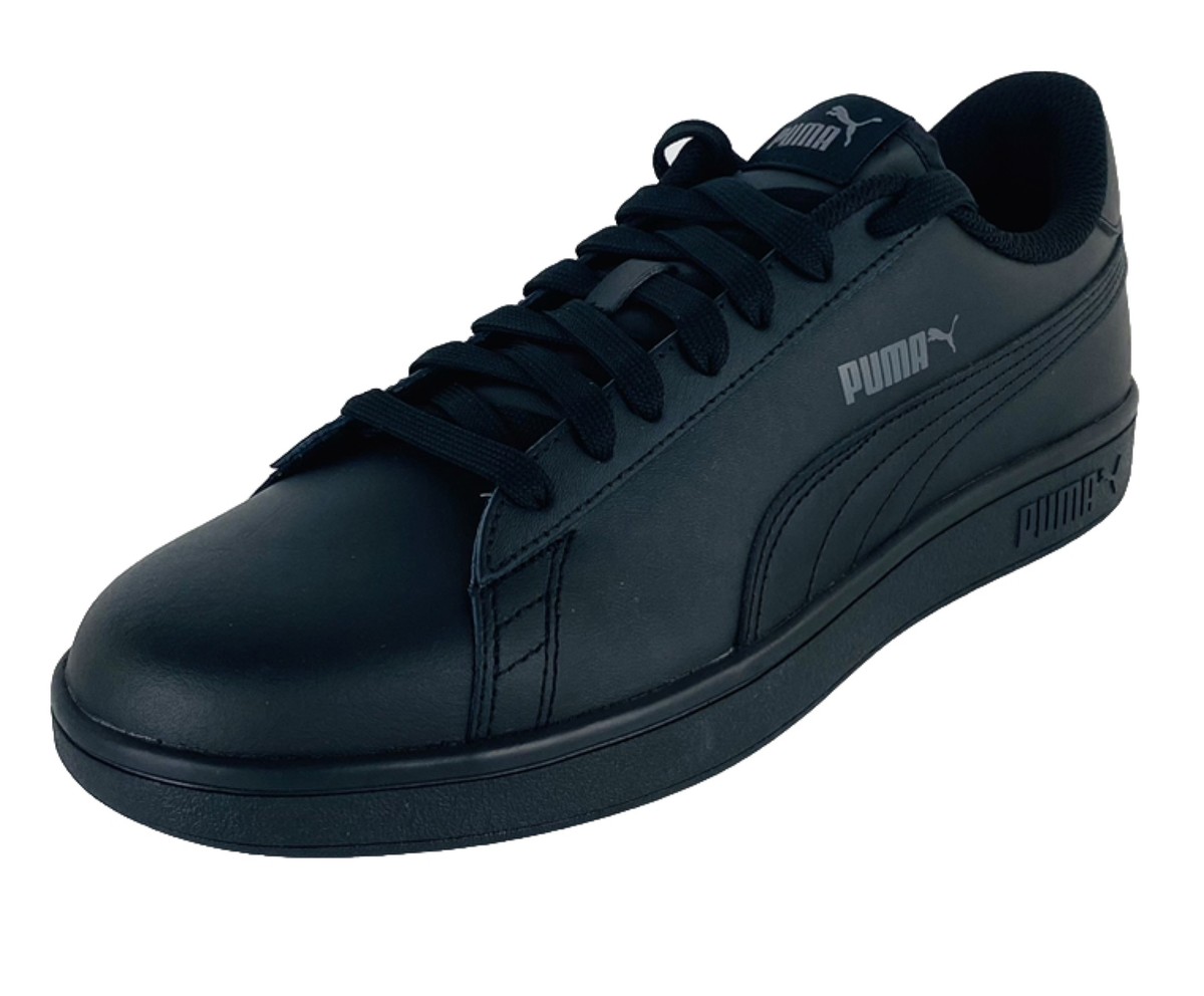 Puma Herren Smash V2 L Schwarz Turnschuhe Sportschuhe Sneaker Freizeitschuhe