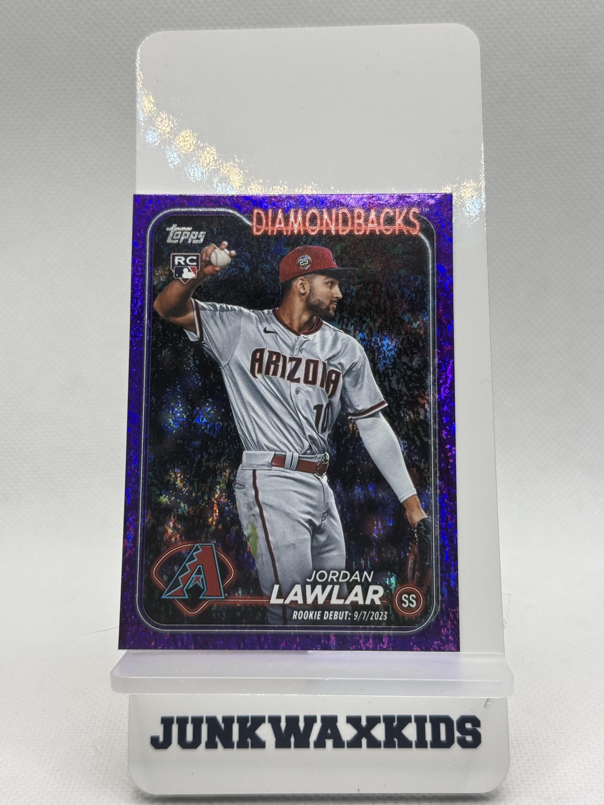 2024 Topps Update #US41 Jordan Lawlar Purple Foil #/799