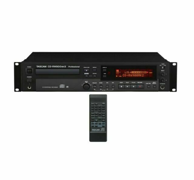 TASCAM - Graveur CD professionnel de studio CD-RW900 Mk2 (Neuf) - JSFrance