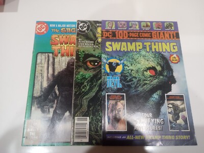 Swamp Thing Lot of 3 Deadman, John Constantine and more!