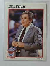 1991-92 NBA Hoops Nets Coach #237 Bill Fitch