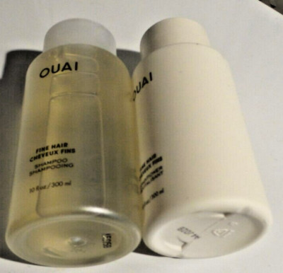 OUAI Fine Hair Shampoo & Conditioner Set Sulfate Free (10 Fl Oz) ''BRAND NEW''