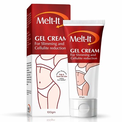 Melt-It Fat Burning Anti-Cellulite Massage Gel-Cream Stomach Fat Burner Cream .