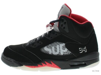 US9.5】 AIR JORDAN 5 RETRO SUPREME SUPREME 824371-001 【DS】 In  