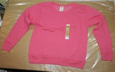 New with Tag - Women's Pink Hanes Ecosmart Crew Sweatshirt size Medium