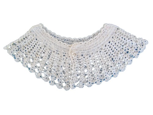 Top Femme LOFT Taille XL En Ivory Avec Dentelle Florale - Manches 3/4, Coton/polyester, Style Cottagecore, Occasion Parfait état
