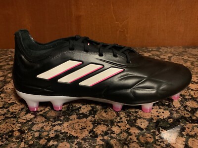 New! Mens ADIDAS COPA PURE .1 FG SOCCER CLEATS HQ8904 BLACK/PINK