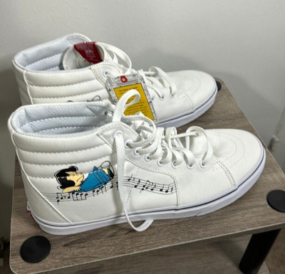 Size 10 - VANS Peanuts x Sk8-Hi Lucy & Schroeder - Sk8-Hi
