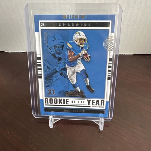 Josh Palmer - 2021 Panini Contenders Rookie Of The Year Contenders Chargers