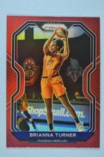Brianna Turner SN 2021 Panini Prizm WNBA /299 Prizms Red Phoenix Mercury #25