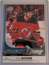 Will Butcher 2017-18 Upper Deck Young Guns Rookie Card New Jersey Devils. rookie card picture