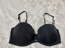 CALVIN KLEIN F3493 Naked Glamour Strapless Push-Up Multi-Way Underwire 34C Bra