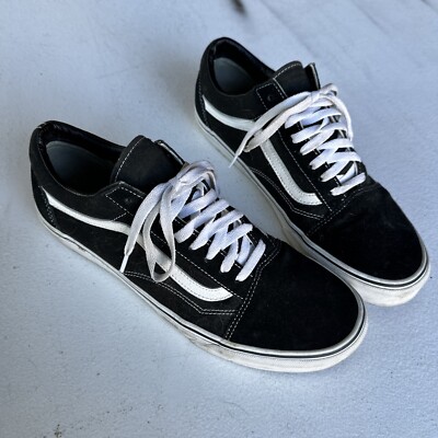 Size 11 VANS Old Skool Stacked Black Canvas