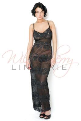 Daniella Black Collection Long Chemise VIPA Lingerie