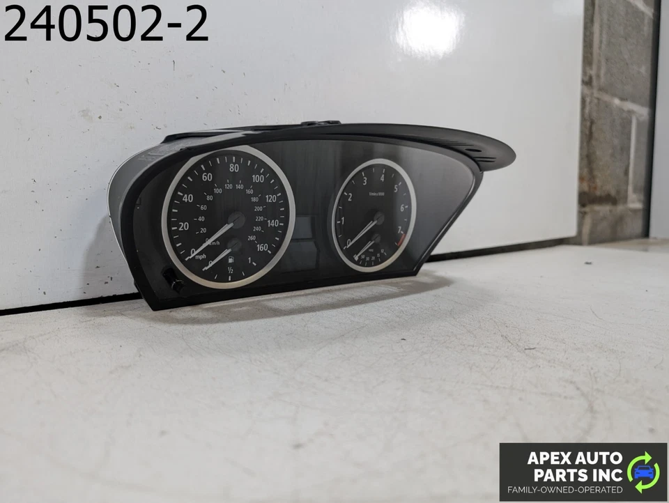 Cuadro de instrumentos medidor velocímetro BMW 530xi 2006 OEM 62119135251 Foto 2 de 4