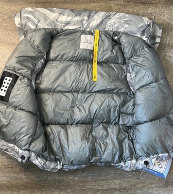 MONCLER GENIUS× HYKE SIZE 34 MONCLER GENIUS 4 Moncler HYKE Vanil Printed GORE-TEX INFINIUM