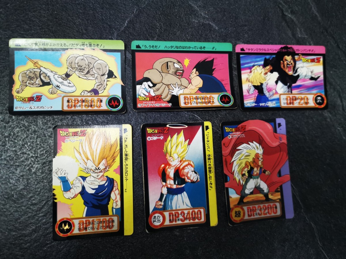 Dragon ball Z cards - Pack of 103 90's rare cards. (All