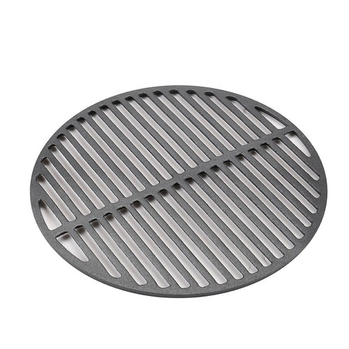 Round Cast Iron Barbecue Grill Grate Net Garden BBQ Cooking Grid Net Replacement - Picture 5 of 12