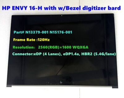 HP Envy 6-1000 Series LCD Front Bezel AP0QL00200 686591-001 With Protective Film - US Seller
