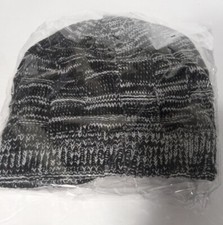Wireless Bluetooth Beanie Hat Headphones Unique Tech Gifts Black/White