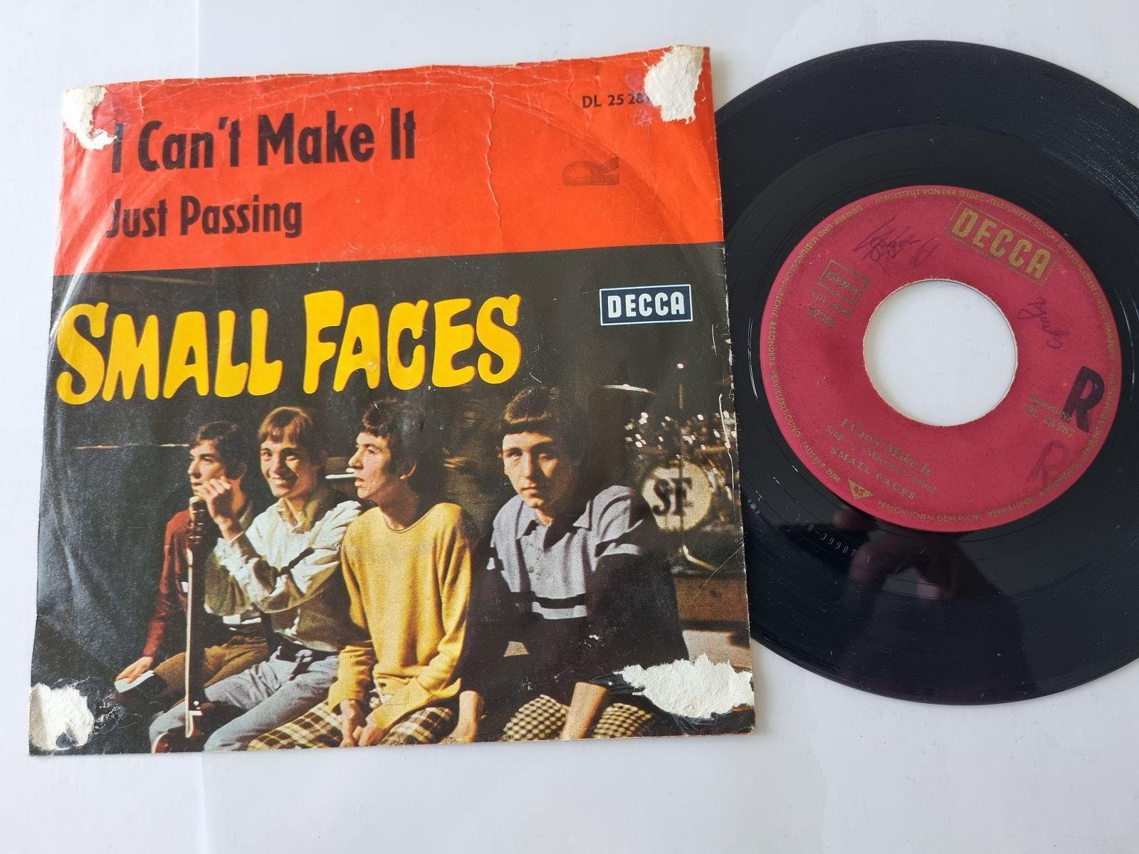 7"" Single Small Faces - I can't make it Vinyl Germany