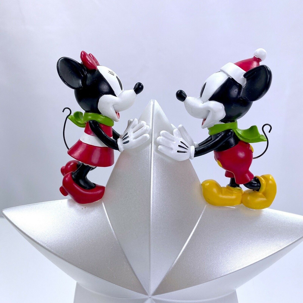 【レア】DISNEY MINNIE CHRISTMAS TREE TOPPER Disney Holiday Cheer Mickey and Minnie Christmas Tree Topper