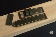 26 mm Cinturino pelle artigianale MTstraps Pam Italy Handmade Leather Strap Band