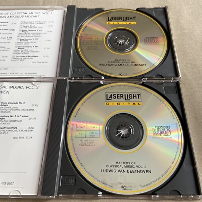 Masters of Classical Music (CD, Oct-1990, 10 Discs, Laserlight