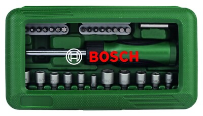Bosch 2607019504 46-Piece Screwdriver Set, Assorted, 25.0 cm*45.0 cm*40.0 cm