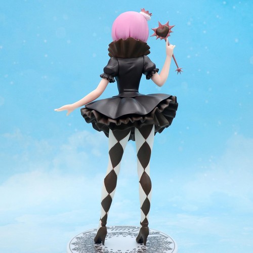 Re:Zero Rem Ram in Alice in Wonderland Outfit Figure Figurine FuRyu Lot of 2 - Picture 4 of 12