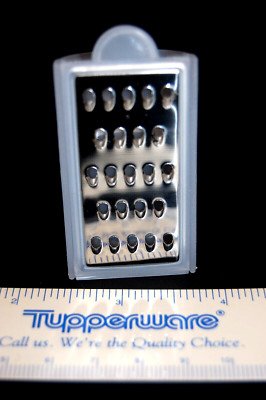 Tupperware Grate N Measure Miniature Grater - Functional Miniature - USA - NIP