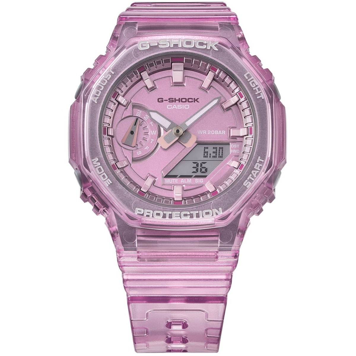 CASIO G-SHOCK GMA-S2100SK-4AJF Skeleton Metallic Dial Pink