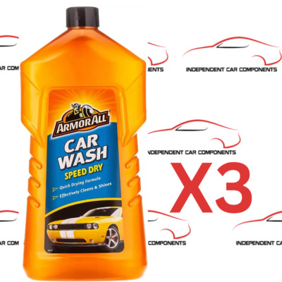 (F) X3 Armor All GAA25001ENO Autowaschshampoo Speed Dry 1 Liter