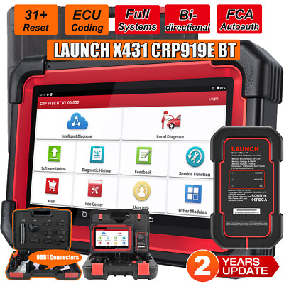 2026 Elite LAUNCH X431 CRP919EBT PRO Bidirectional Car Diagnostic Scanner Coding
