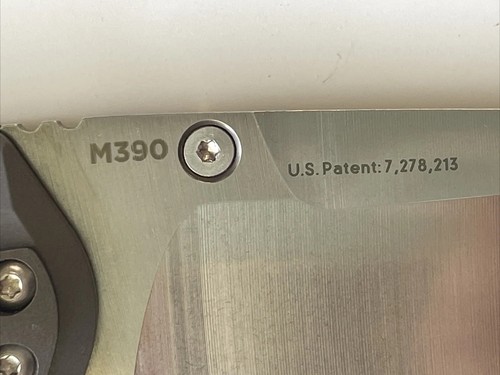 Benchmade 761S Ti Monolock Folding Knife M390 Steel Titanium USA 2015 - Picture 11 of 16