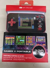 NEW My Arcade Gamer V Classic-Red: Portable Gaming System with 220 Games