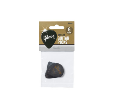 GIBSON Modern Guitar Picks, 6-Pack, .88mm