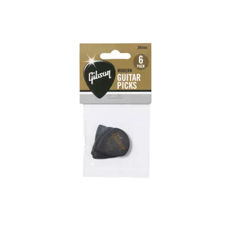 Gibson Modern Guitar Picks, 6-Pack, .88mm