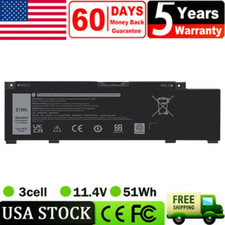 For DELL G3 15 3500 3590 G5 5500 5505 G7 7590 7790 51Wh BATTERY 266J9 0M4GWP