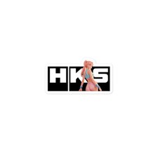 Hks Vinyl Sticker Jdm Racing Drifting
