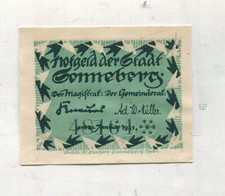 Pieniądze awaryjne: Sonneberg Turyngia 1 sztuka (22)