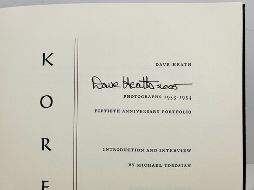 Vintage 1953-1954 Dave Heath Korea Photographs Signed Limited Edition 82/200 - Picture 7 of 7