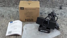 NexiGo N60 1080P Webcam with Microphone, Adjustable FOV, Zoom, Software Control