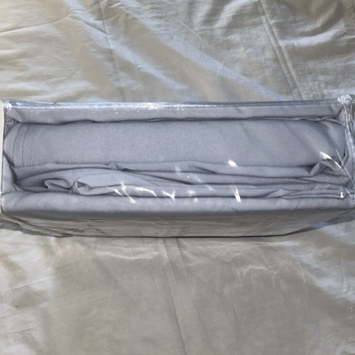 Luxurious Brushed Microfiber Deep Full Sheet Set Blue - Picture 5 of 5