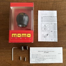 Momo Momo Shift Knob Nero Nero Reverse Lift Reverse Shift Sk108 Original Box